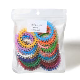 40pcs/bag Dental Orthodontics Elastic Ligature Ties Braces Elastomeric Dental Ligating Modules /ligature ties Dentist Treatment