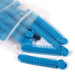 40pcs/bag Dental Orthodontics Elastic Ligature Ties Braces Elastomeric Dental Ligating Modules /ligature ties Dentist Treatment
