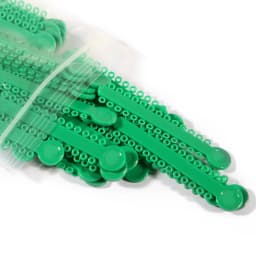 40pcs/bag Dental Orthodontics Elastic Ligature Ties Braces Elastomeric Dental Ligating Modules /ligature ties Dentist Treatment