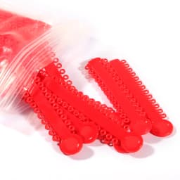 40pcs/bag Dental Orthodontics Elastic Ligature Ties Braces Elastomeric Dental Ligating Modules /ligature ties Dentist Treatment