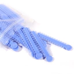 40pcs/bag Dental Orthodontics Elastic Ligature Ties Braces Elastomeric Dental Ligating Modules /ligature ties Dentist Treatment