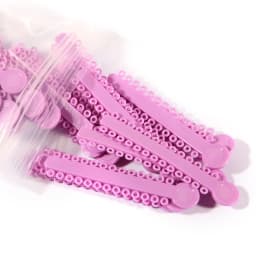 40pcs/bag Dental Orthodontics Elastic Ligature Ties Braces Elastomeric Dental Ligating Modules /ligature ties Dentist Treatment