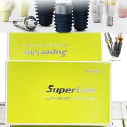 4Pcs Dentium SuperLine FXS Lab Screw Micro Mini Parts Dental Implant Prosthetic Restoration Accessories