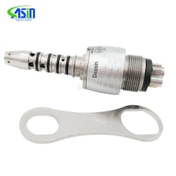 Sirona coupling Fiber optic Coupler for highspeed fiber optic Dental Handpiece 6 hole coupling 6 hole adaptor