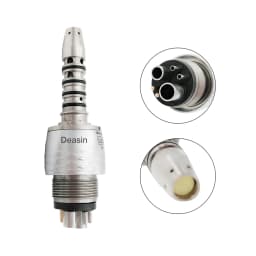 Sirona coupling Fiber optic Coupler for highspeed fiber optic Dental Handpiece 6 hole coupling 6 hole adaptor