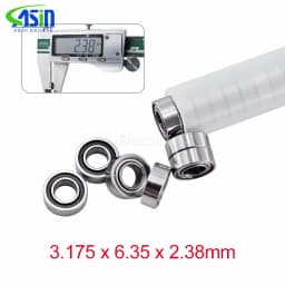 High Quality 10pc SR144 High Speed Handpiece Ceramic Bearings NS* Tosi Coxo Compatible Dental Bearings 3.175*6.35*2.381 mm ASIN