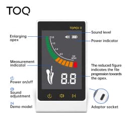 TOQ Dental Mini High Test Endo Apex Locator Root Canal Treatment Motor Periodontics Length Measurer Endodontic