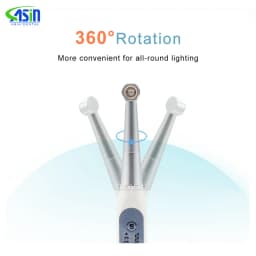 DEASIN Dental LED Light Curing Lamp 360 Degree Rotation 1 to 40 Seconds Cure 4 Lighting Modes Constant Light Intensity