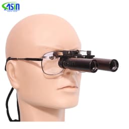 DEASIN Ultra-Light 8X Dental Loupe Medical Surgical Binocular ENT 8X Optical Magnifier Microsurgery Loupes
