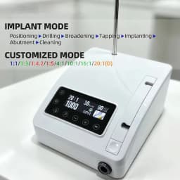 SANDENT Dental Implant Motor Brushless Surgical System Touch Screen Machine With 20:1 Contra Angle LED Fiber Optic Handpiece
