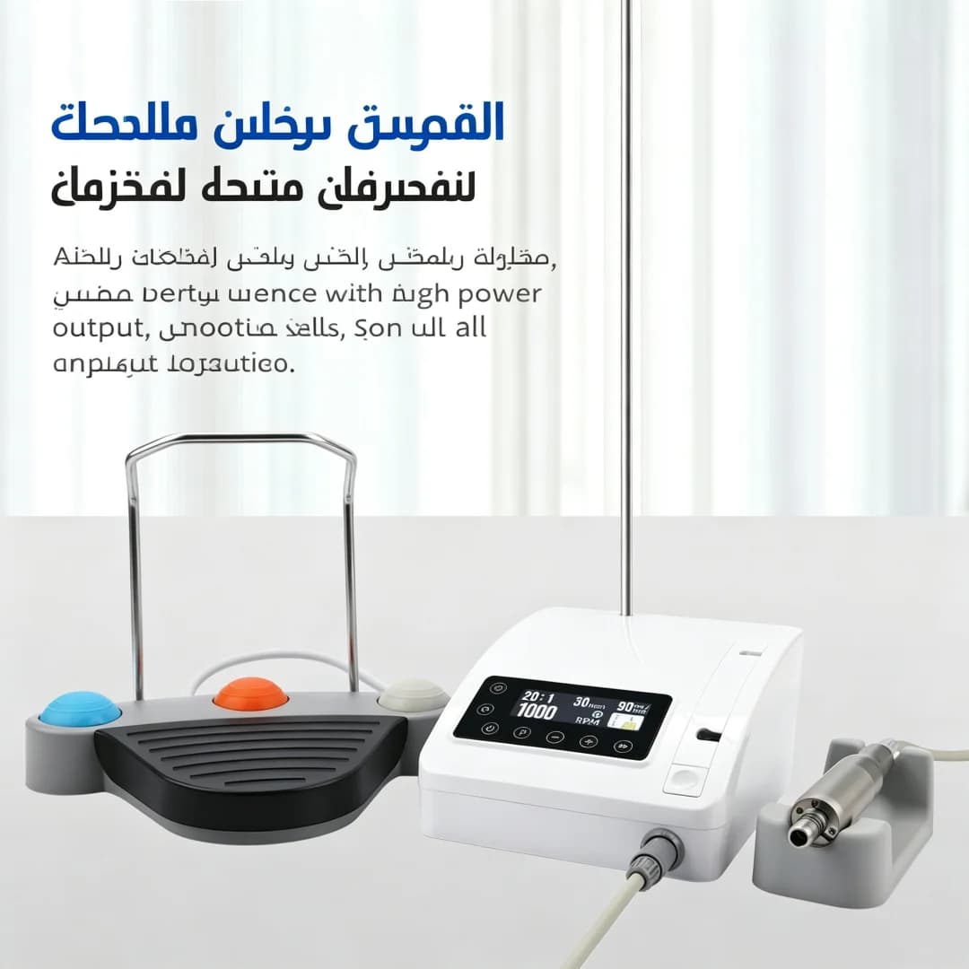 SANDENT Dental Implant Motor Brushless Surgical System Touch Screen Machine With 20:1 Contra Angle LED Fiber Optic Handpiece