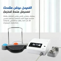SANDENT Dental Implant Motor Brushless Surgical System Touch Screen Machine With 20:1 Contra Angle LED Fiber Optic Handpiece