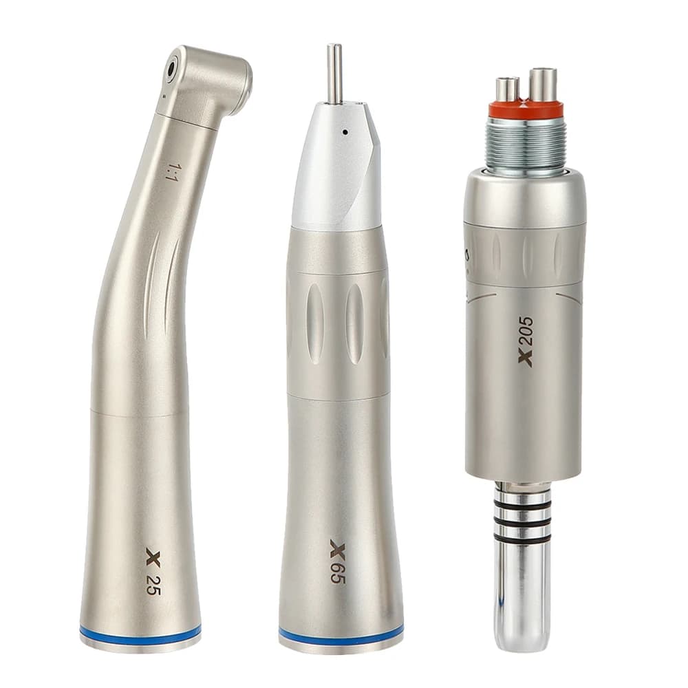 Dental Low Speed Handpiece Air Turbine Handpiece Straight Angle Handpiece Inner/External Water Spray  X65L / X65 / X-SG65L