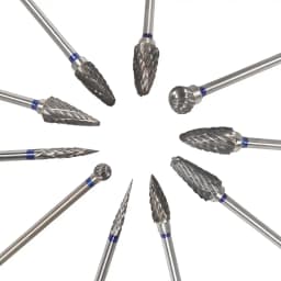 Dental Polishing HP 2.35mm Tungsten Carbide Steel Burs bur Tooth Drill Fit dental low speed straight handpiece