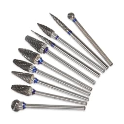Dental Polishing HP 2.35mm Tungsten Carbide Steel Burs bur Tooth Drill Fit dental low speed straight handpiece