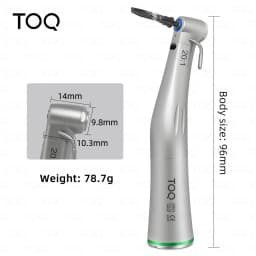 New Low Speed Handpiece 20:1 Ti Max LED Fiber Optic Implant Surgery Contra Angle Handpiece Air Turbine