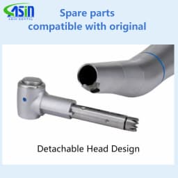 DEASIN KV E20L Type Dental Low Speed Handpiece Contra Angle Kavo 1:1 4:1 With / None Optic Fiber Blue Rings Green Rings