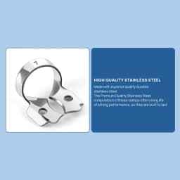 JUMTOP Dental Rubber Dam Clamps Stainless Steel Endodontic Restorative Barrier Clips Dentistry Instruments
