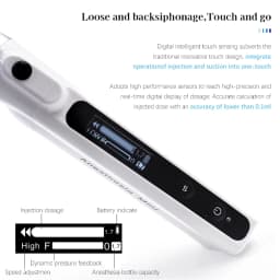 JUMTOP Dental Anesthesia Injector Oral Anesthesia Syringe Painless Pen Accurate Injection Assuring Safety and Reliablility