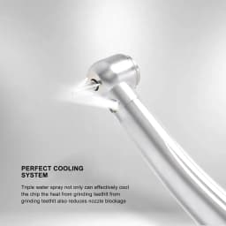Dental LED High Speed Handpiece E-Type Coupler With Optical Fiber Triple Water Spray & Low Noise Dental Drill For Dentistry