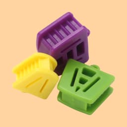 3Pcs Dental Mouth Opener Bite Block Oral Occlusal Pad Mouth Props Cheek Retractor Dentistry Instruments Oral Care Materials