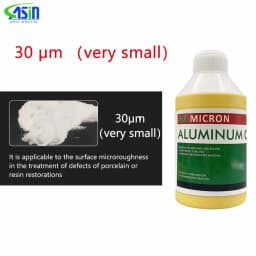 Dental Sandblasting Powder 30μm 50μm 90μm Micron Aluminum Oxide Powder For Air Jet Flow Alumina Sandblaster Teeth Polishing