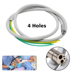 Dental Silicone Tube Tubing Hose Cable For High Speed Inner Water Handpiece Connector 2/4/6 Hole T2/4/6