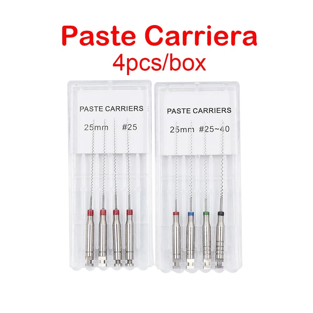 5 Boxes Dental Dentistry Lentulo Paste Carriers Endodontic Reamers Drill Burs Endo Files Dentist Materials Instrument