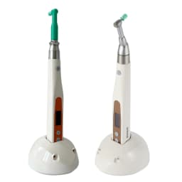 Dental Cordless Electric Hygiene Prophy With LCD Screen 4:1 Contra angle/Nose Cone Handpiece/Prophy Angles/Polish Cups