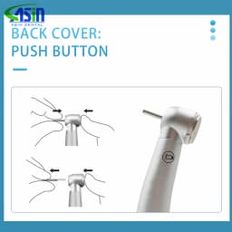 1 Pcs Kv Type Dental Led QUICK Coupler 6 Holes Fit For Fiber Optic LED Turbine Handpiece Dental Material Dentistry Tools