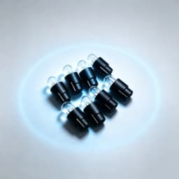 JUMTOP 5Pcs LED Bulb for KV Fiber Optic High Speed Handpiece, Ultra High Brightness, Daylight Color Temperature