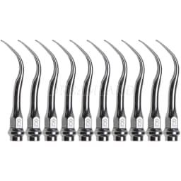 10pcs Sickle Insert GC2 Universal Scaler Tip Fit  KaVo PIEZOLux Scaler Ultrasonics Handpiece