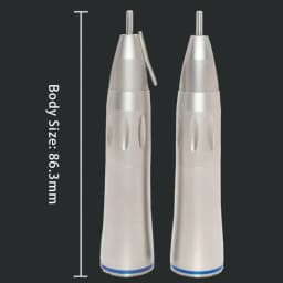 JUMTOP Dental 1:1 Straight Handpiece Implant Direct Drive Low Speed Straight Handpiece with Internal/External Water Spray