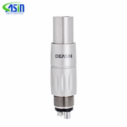 Compatible NS* Quick Coupler Dental 2/4/6Hole Fiber optic Quick Coupler Swivel Coupling with LED