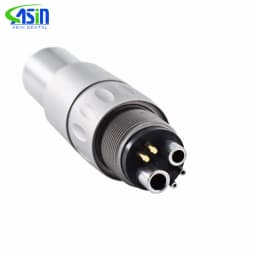 Compatible NS* Quick Coupler Dental 2/4/6Hole Fiber optic Quick Coupler Swivel Coupling with LED