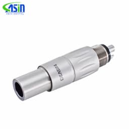 Compatible NS* Quick Coupler Dental 2/4/6Hole Fiber optic Quick Coupler Swivel Coupling with LED