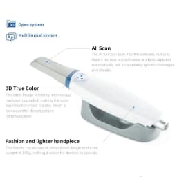 Dental Intraoral 3D Scanner Runyes V3 3.0 Pro, CMD CAD Orthodontic Restoration