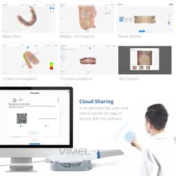 Dental Intraoral 3D Scanner Runyes V3 3.0 Pro, CMD CAD Orthodontic Restoration