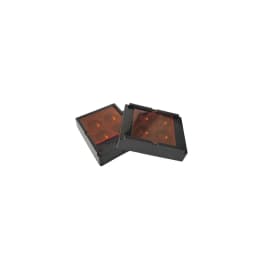 4Holes Dental Veneer Box Teeth Patch Shading Light Storage Case Mix Composite Resin Shade Light Hood Organizer Tool