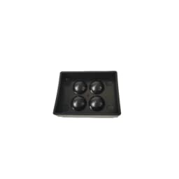 4Holes Dental Veneer Box Teeth Patch Shading Light Storage Case Mix Composite Resin Shade Light Hood Organizer Tool