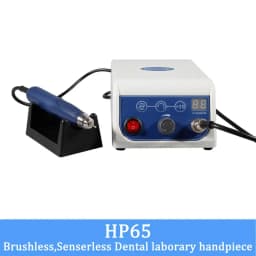 Dental Micromotor Polisher Marathon Brushless 50K RPM Handpiece Portable Polishing Set Dentistry Model Teeth Dental Tool