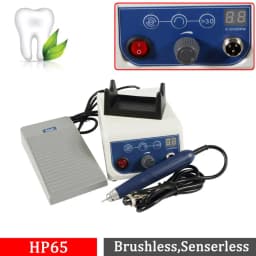 Dental Micromotor Polisher Marathon Brushless 50K RPM Handpiece Portable Polishing Set Dentistry Model Teeth Dental Tool