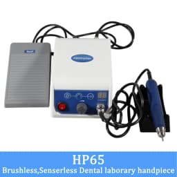 Dental Micromotor Polisher Marathon Brushless 50K RPM Handpiece Portable Polishing Set Dentistry Model Teeth Dental Tool