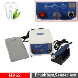 Dental Micromotor Polisher Marathon Brushless 50K RPM Handpiece Portable Polishing Set Dentistry Model Teeth Dental Tool