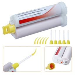 SANDENT Dental Impression Gun Mixing Dispensing Dispenser Silicon Rubber Delivery Gun/Impression Material VPS Light Body