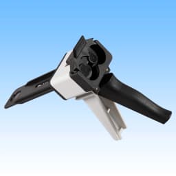 SANDENT Dental Impression Gun Mixing Dispensing Dispenser Silicon Rubber Delivery Gun/Impression Material VPS Light Body