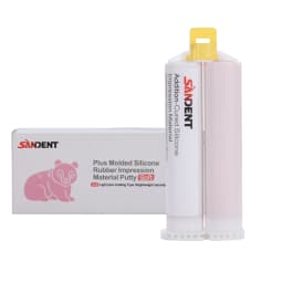 SANDENT Dental Impression Gun Mixing Dispensing Dispenser Silicon Rubber Delivery Gun/Impression Material VPS Light Body
