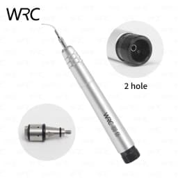 Dental Air Scaler Handpiece 2/4 Holes with G1 G2 G3 Tips 17000Hz Pneumatic Tooth Cleaning Tool for Dental Clinic Dentist Use
