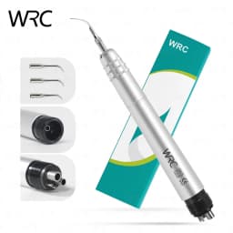 Dental Air Scaler Handpiece 2/4 Holes with G1 G2 G3 Tips 17000Hz Pneumatic Tooth Cleaning Tool for Dental Clinic Dentist Use