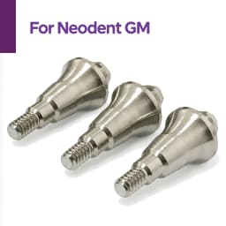 Compatible For Neodent GM 17° Multi‑unit Angled Abutment GM 30° Mini Conical MUA Angled Abutment Dental Implant Accessories